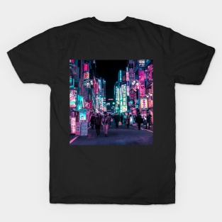 Neon Overload in Tokyo T-Shirt